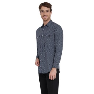 Foto 2 | Foto 2 | Camisa Vaquera Wrangler Slim Fit Manga Larga 412 Azul Marino