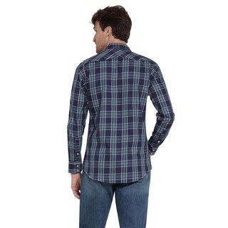Foto 3 | Foto 3 | Camisa Vaquera Wrangler Slim Fit Manga Larga 309 Azul para Hombre