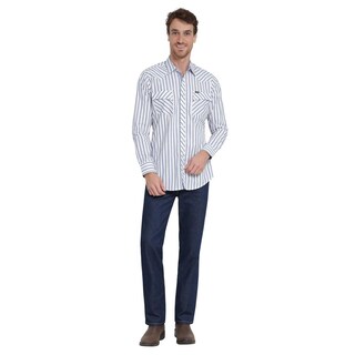 Foto 4 | Foto 4 | Camisa Vaquera Wrangler Slim Fit Manga Larga 405 Azul