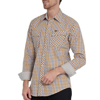 Foto 5 | Foto 5 | Camisa Vaquera Wrangler Slim Fit Manga Larga 408 Café