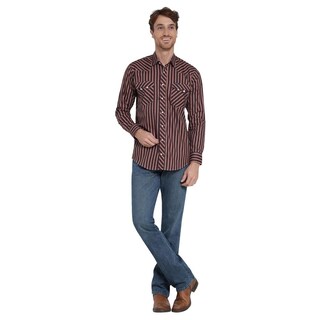 Foto 4 | Foto 4 | Camisa Vaquera Wrangler Slim Fit Manga Larga 312 Negro