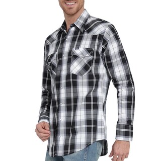 Foto 5 | Foto 5 | Camisa Vaquera Wrangler Regular Fit Manga Larga 413 Negro