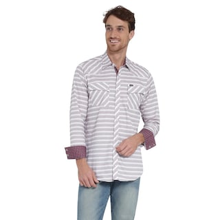 Foto 1 | Foto 1 | Camisa Wrangler Blanca para Hombre