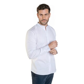 Foto 3 | Foto 3 | Camisa CHB Chili Beans Clothing Co. Bastretch Blanca para Hombre