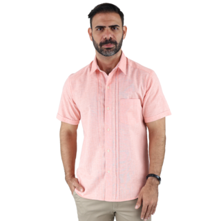 Foto 1 | Foto 1 | Camisa Rams Cottons Rosa para Hombre
