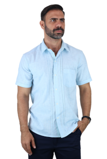 Foto 1 | Foto 1 | Camisa Rams Cottons Verde para Hombre