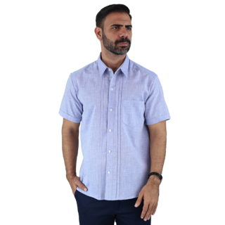 Foto 1 | Foto 1 | Camisa Rams Cottons Azul para Hombre