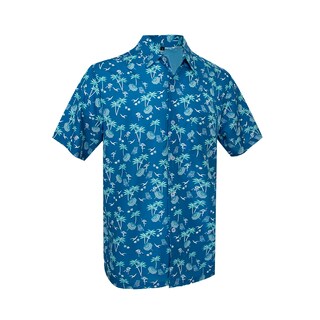 Foto 2 | Foto 2 | Camisa Casual Manga Corta Maui & Sons Azul para Caballero