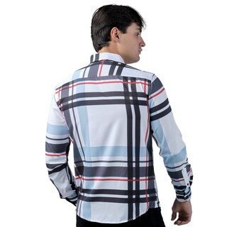 Foto 4 | Foto 4 | Camisa Pavini Manga Larga Para Hombre Blanco Pvls104-11