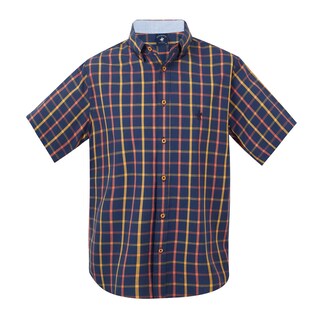 Foto 1 | Foto 1 | Camisa Manga Corta Diseño De Cuadrados Grandes Polo Team