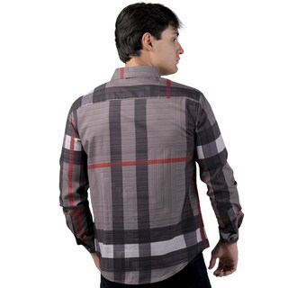 Foto 4 | Foto 4 | Camisa Pavini Manga Larga Para Hombre Marron Pvls104-03