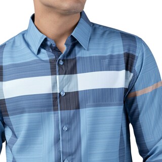 Foto 2 | Foto 2 | Camisa Pavini Manga Larga Para Hombre Azul Pvls104-02