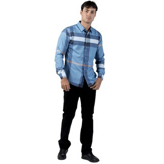 Foto 3 | Foto 3 | Camisa Pavini Manga Larga Para Hombre Azul Pvls104-02