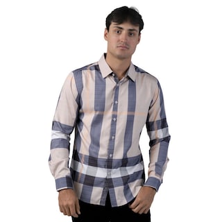 Foto 1 | Foto 1 | Camisa Pavini Manga Larga Para Hombre Beige Pvls104-06