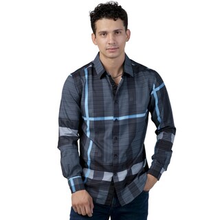 Foto 1 | Foto 1 | Camisa Pavini Manga Larga Para Hombre Azul Pvls104-04