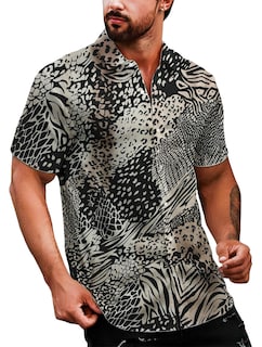 Foto 2 | Foto 2 | Camisa Casual Strech Manga Corta para Hombre