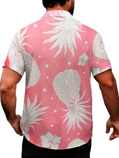 Foto 4 | Foto 4 | Camisa Casual Para Hombre Strech Manga Corta