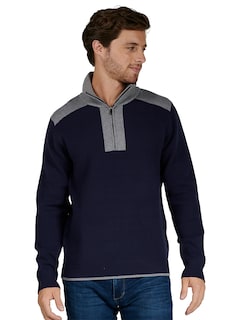 Foto 1 | Foto 1 | Suéter Casual Generra 228810 color Azul para Hombre