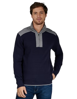 Foto 3 | Foto 3 | Suéter Casual Generra 228810 color Azul para Hombre