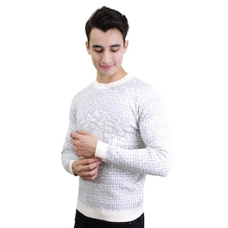 Foto 2 | Foto 2 | Suéter Moderno color Blanco para Hombre