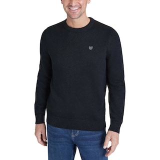 Foto 1 | Foto 1 | Suéter Chaps Casual Cuello Redondo Clásico Negro para Hombre