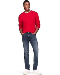 Foto 4 | Foto 4 | Jersey Tommy Hilfiger Con Cuello Redondo Estructurado 9gg Para Hombre - Venta Internacional.