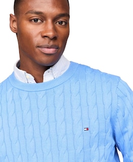 Foto 2 | Foto 2 | Jersey Tommy Hilfiger De Algodón Con Cuello Redondo Para Hombre - Venta Internacional.