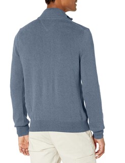 Foto 2 | Foto 2 | Jersey Tommy Hilfiger Azul de Algodón con Cremallera para Hombre - Venta Internacional