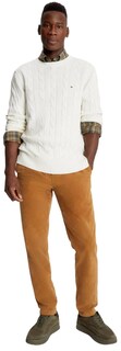 Foto 2 | Foto 2 | Jersey Tommy Hilfiger Cable Knit para Hombre Whitesuede - Venta Internacional