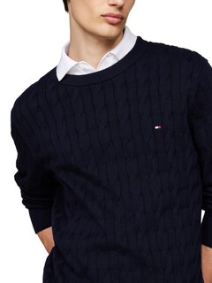 Foto 2 | Foto 2 | Jersey Tommy Hilfiger De Algodón Con Cuello Redondo Para Hombre - Venta Internacional.