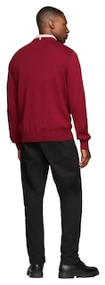 Foto 4 | Foto 4 | Jersey Tommy Hilfiger Liso Cuello Redondo Rojo para Hombre - Venta Internacional