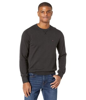 Foto 1 | Foto 1 | Jersey Tommy Hilfiger Liso Cuello Redondo Negro para Hombre - Venta Internacional