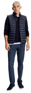 Foto 2 | Foto 2 | Jersey Tommy Hilfiger Liso Cuello Redondo Azul para Hombre - Venta Internacional