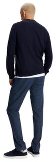 Foto 3 | Foto 3 | Jersey Tommy Hilfiger Liso Cuello Redondo Azul para Hombre - Venta Internacional