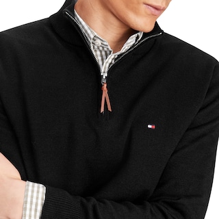 Foto 3 | Foto 3 | Jersey Tommy Hilfiger Manga Larga Negro para Hombre - Venta Internacional