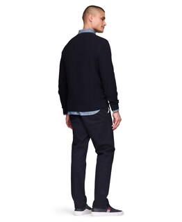 Foto 3 | Foto 3 | Jersey Tommy Hilfiger De Algodón Con Cuello Redondo Estructurado 9gg Para Hombre - Venta Internacional.