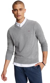 Foto 1 | Foto 1 | Suéter Tommy Hilfiger Colección 2024 con Cuello en V para Hombre - Venta Internacional