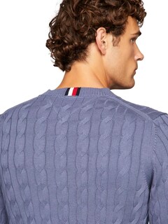 Foto 3 | Foto 3 | Suéter Tommy Hilfiger Cable Knit para Hombre- Venta Internacional