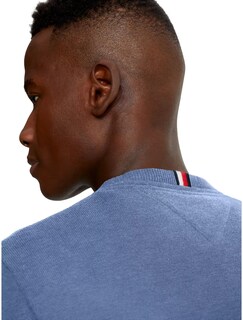 Foto 3 | Foto 3 | Jersey Tommy Hilfiger Liso Azul para Hombre - Venta Internacional