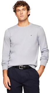 Foto 1 | Foto 1 | Jersey Tommy Hilfiger Liso Gris para Hombre - Venta Internacional