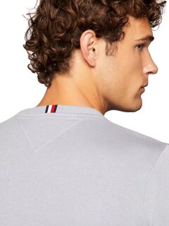Foto 3 | Foto 3 | Jersey Tommy Hilfiger Liso Gris para Hombre - Venta Internacional