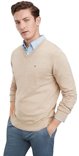 Foto 1 | Foto 1 | Suéter Tommy Hilfiger con Cuello en V para Hombre- Venta Internacional