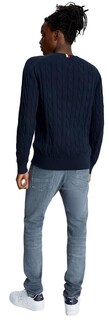 Foto 4 | Foto 4 | Jersey Tommy Hilfiger Cable Knit para Hombre - Venta Internacional
