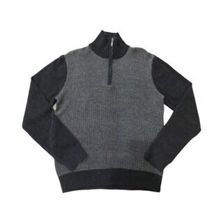 Foto 1 | Foto 1 | Suéter Azul De Chenilla Con Cuello Perkins Para Caballero Losan