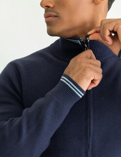 Foto 4 | Foto 4 | Suéter Generra Con Ribetes Para Hombre