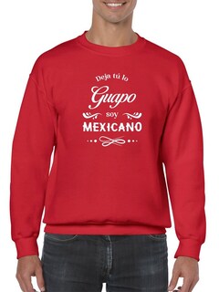 Foto 1 | Foto 1 | Sudadera Smartprintsink Para Hombre Deja Tú Lo Guapo, Soy Mexicano