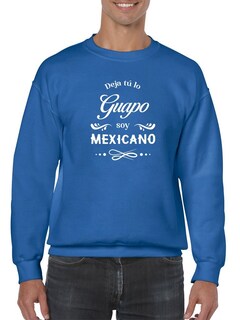 Foto 1 | Foto 1 | Sudadera Smartprintsink Para Hombre Deja Tú Lo Guapo, Soy Mexicano