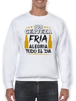Sudadera Smartprintsink Para Hombre Cerveza Fría Es Alegría Todo El Día