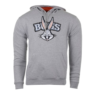 Foto 1 | Foto 1 | Sudadera K-SWISS SFUKSGRI color Gris Cerrada Diseño Bugs Bunny de Caballero
