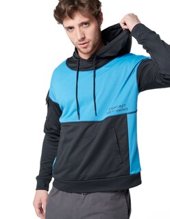 Foto 2 | Foto 2 | Sudadera Generra con Capucha color Azul para Hombre